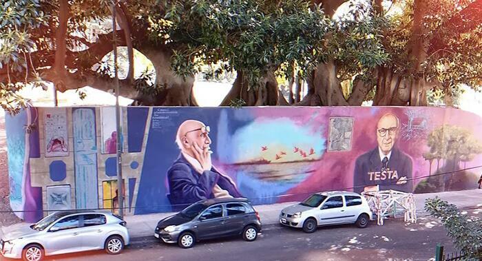 Nuevo mural homenaje a Clorindo Testa 
