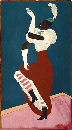 Julio Eduardo Payró. Sin título 1933. Témpera sobre cartón 45,7 x 25,5 cm