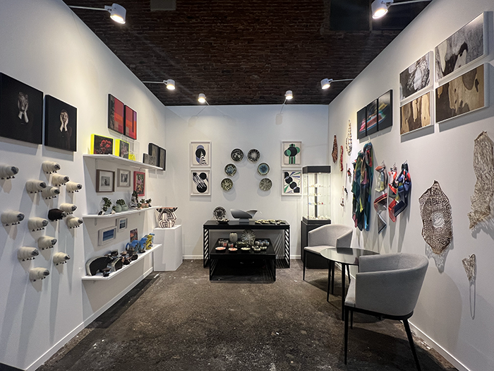 Stand de la Tienda de Arte, moda y diseño de Arte Online