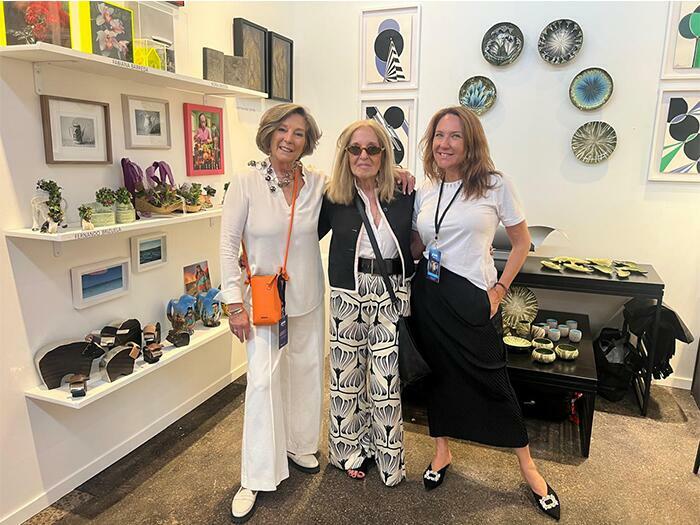 Stand de la tienda de arte, moda y diseño de Arte Online