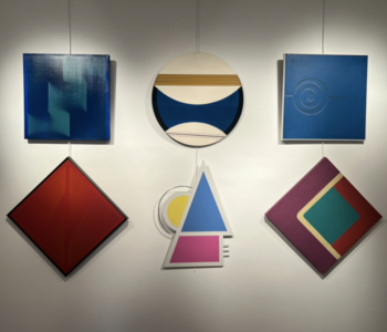 Planimetrías en la Galería Alejandro Faggioni