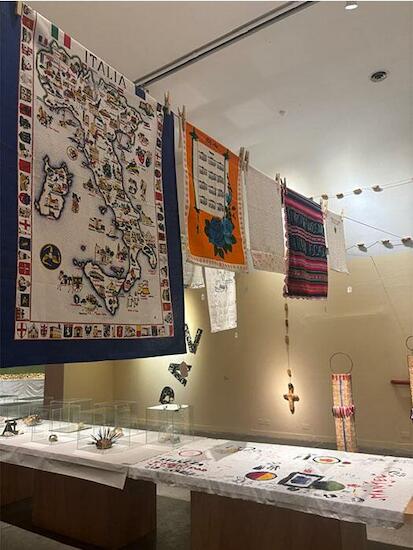 Repasadores cedidos por el Museo del Puerto de Ingeniero White. Fotografía Arte Online