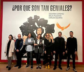 El Jurado después de seleccionar los proyectos finalistas