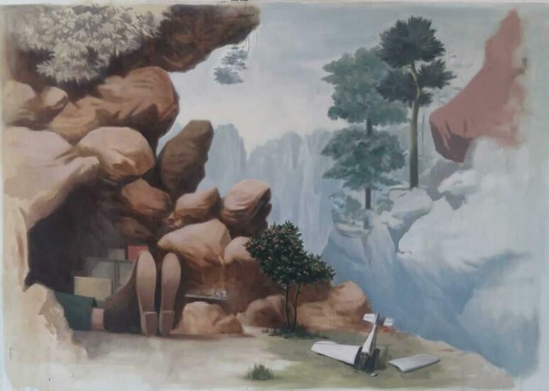 Germán Wendel "Dulces sueños ". 190 x 140 cm