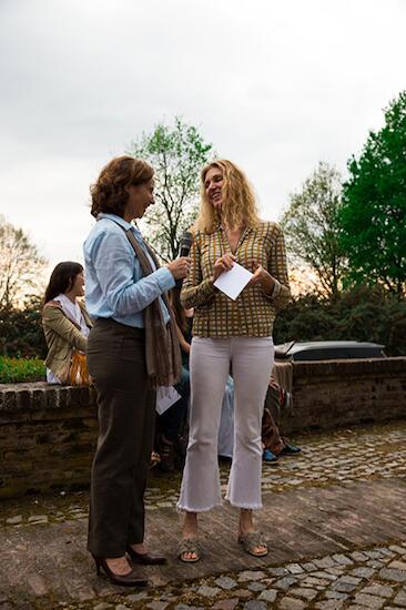 Entrega del premio PilarA a Claudia Behrensen