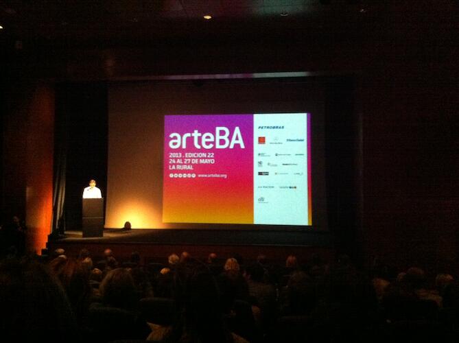Presentación de arteBA 2013