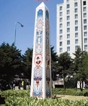 Presentaron un nuevo Obelisco en Buenos Aires