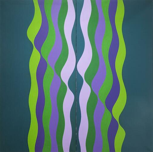 María Martorell, Salta, Argentina, 1909-2010 "Lilavati", 1971, Óleo sobre tela, 200 x 202 cm. Donación Ricardo Sergio Martorell y Víctor José Martorell, 2022