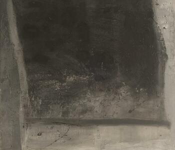 Sin nombre, Autor: Testa, Clorindo, Fecha: 1961, Técnica: Óleo sobre tela, Medidas: 161,5 x 161,5 cm.