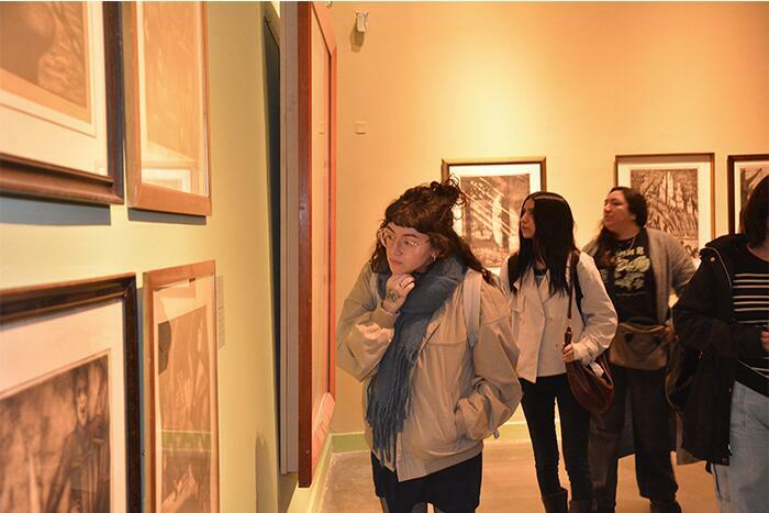 Benito Quinquela Martín en el Museo Franklin Rawson