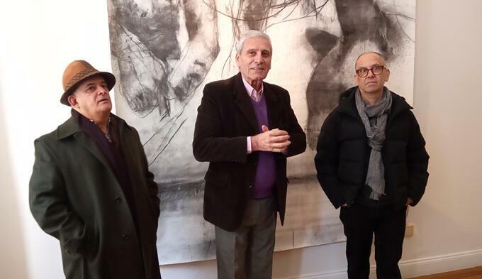 Julio Sánchez Ruben Betbeder y Roger Mantegani