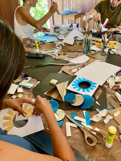 Taller de Lucas Parbo en Portal Bosque