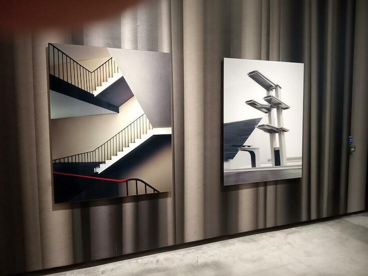 Escalera y Trampolín