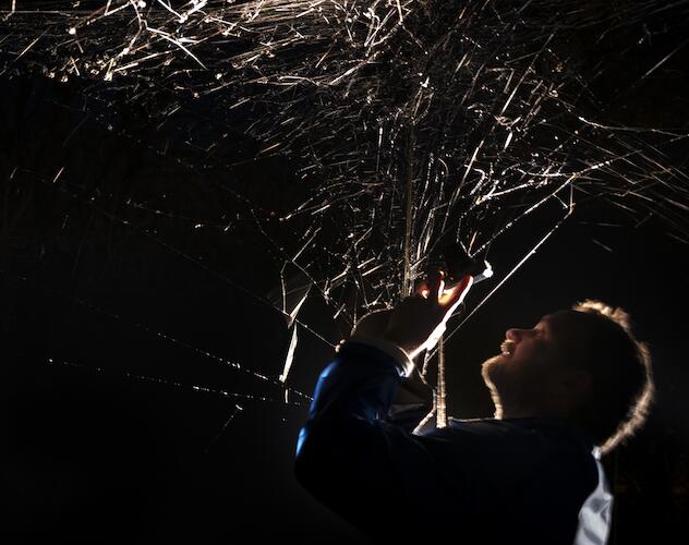 Tomás Saraceno en el MAMBA