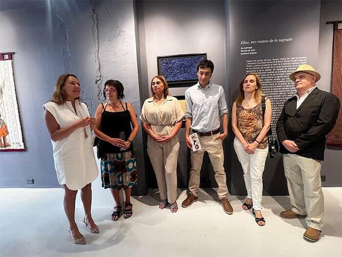 Tres artistas, tres rostros de lo sagrado en Biga 