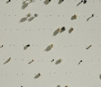 Detalle de la obra "Partitura 1"
