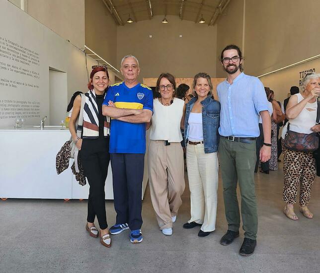 Julia Converti, Raú lflores, Vivian Galban, Clarisa Rueda y Gaspar Carvajal