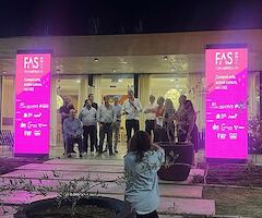 Inauguró a tudas luces FAS