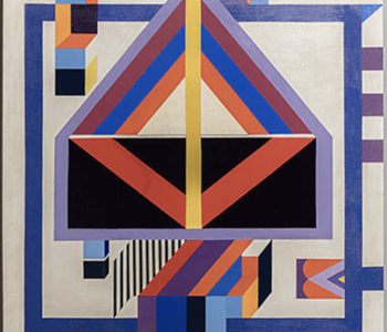  Kazuya Sakai  “Pintura No. 9,” 1969. Acrílico sobre tela, 130 × 130 cm  Colección Marina Pellegrini 