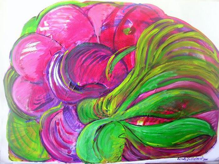 Flor en papel