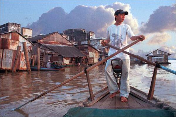 Mercado flotante de Cai Rang. Can tho. Vietnam